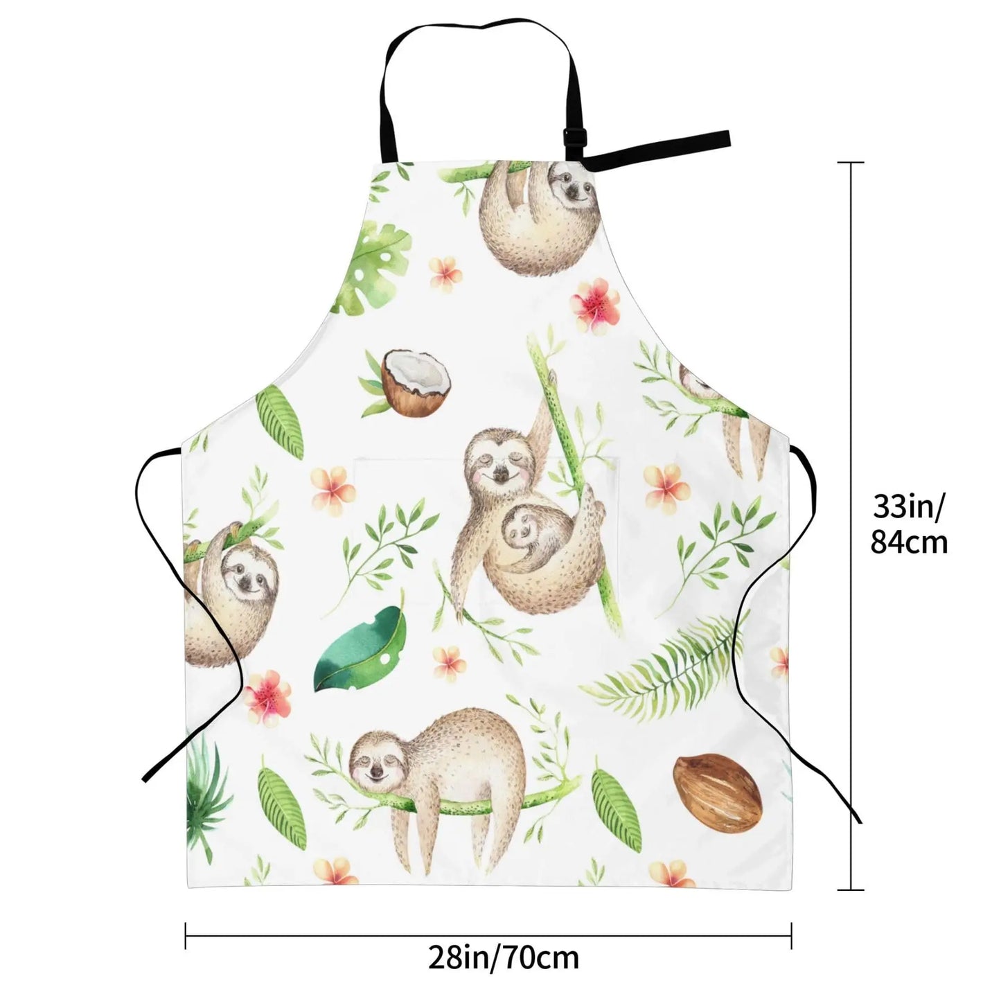 Sloths Cooking Apron