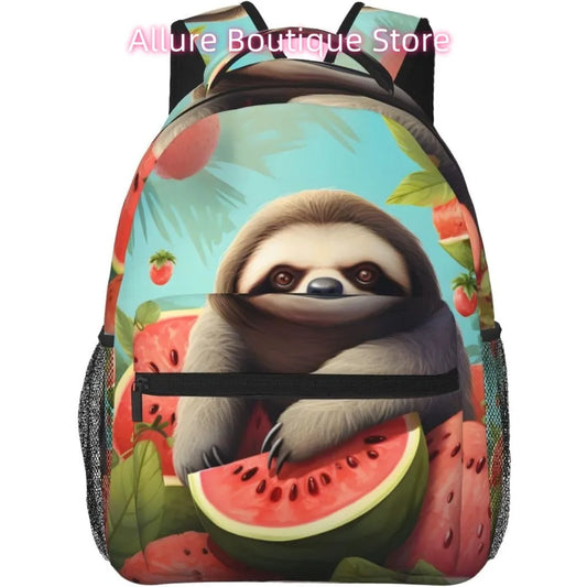 Watermelon Sloth Backpack