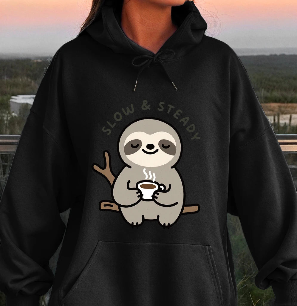 Slow & Steady Hoodies