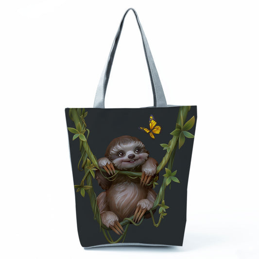 Chubby Sloth Tote Bag