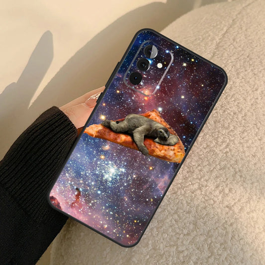 Space Sloth On Pizza Slice Samsung Phone Case