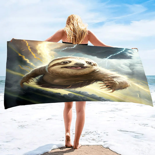 Flying Sloth Towel