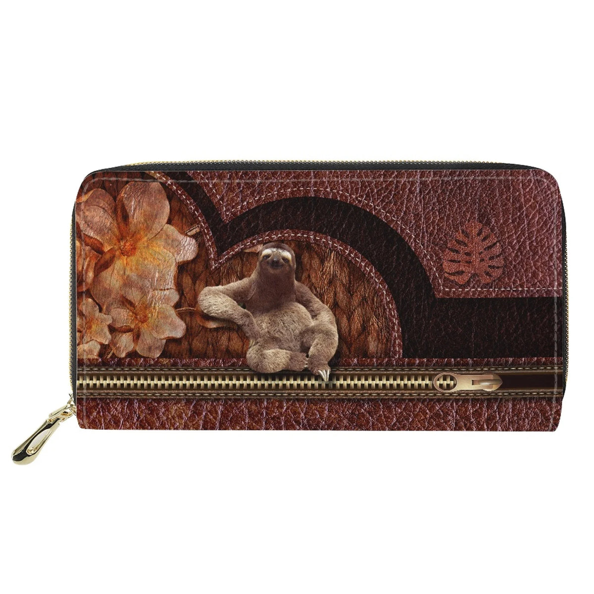 Sloth Leather Wallet