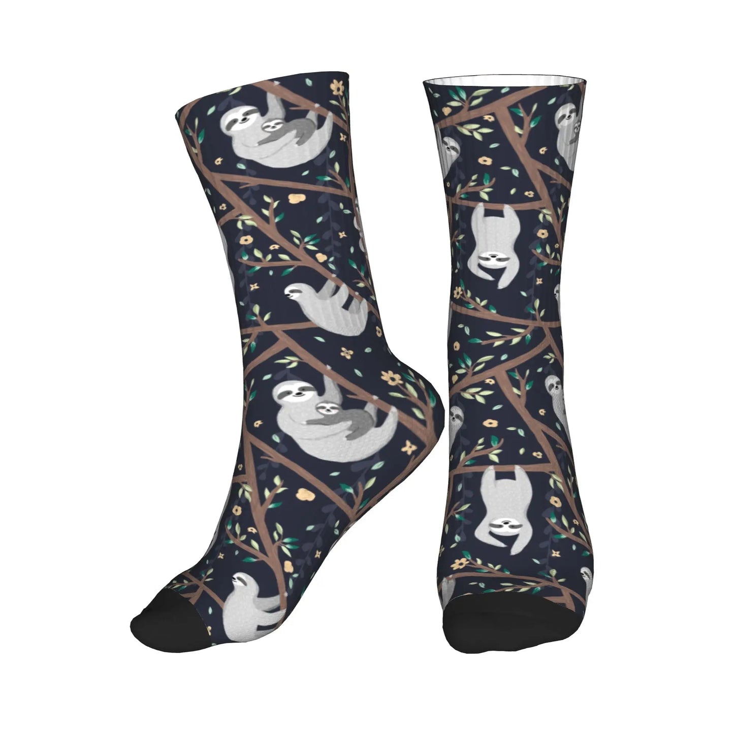 Sloths In Branches Socks