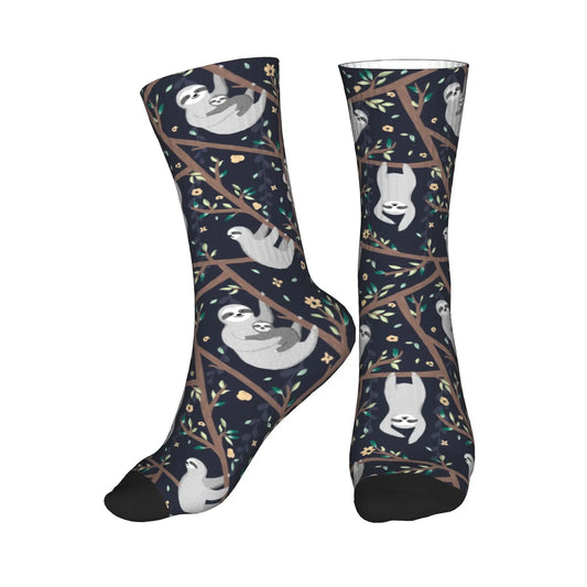 Sloths In Branches Socks