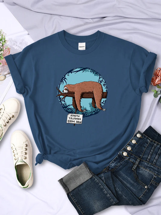 Sleeping Sloth T-Shirts