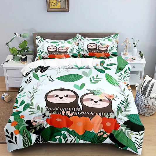 Sloth Duvet Cover Sets