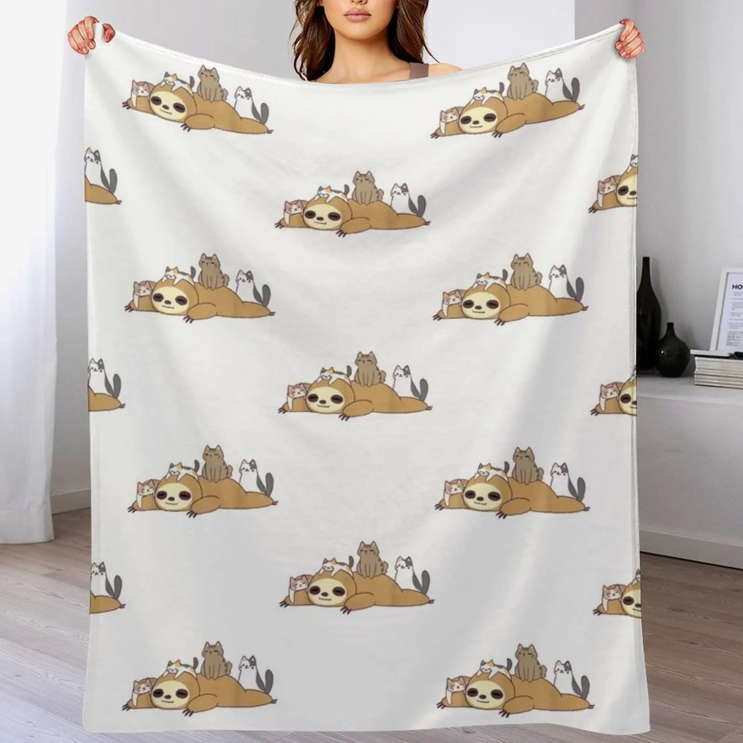 Sloth Stack Blanket