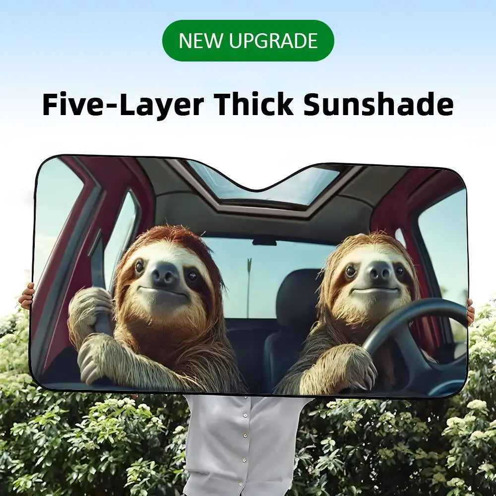 Sloth Car Sunshade