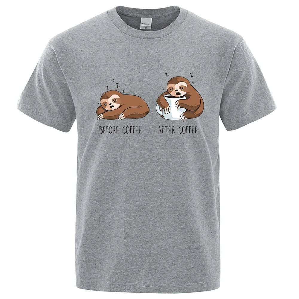 Before Coffee After Coffee T-Shirt