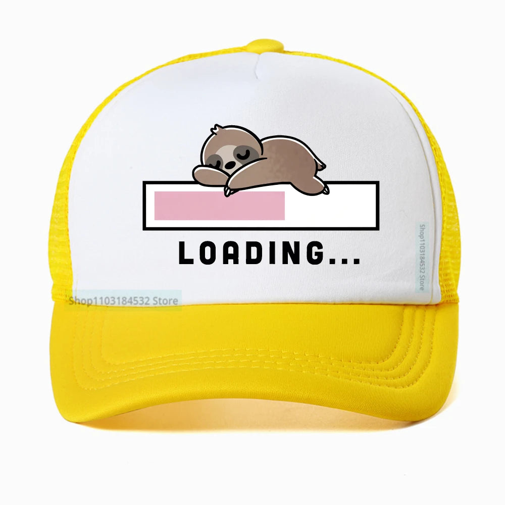Loading Sloth Baseball Cap