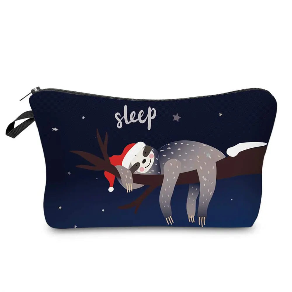 Sleep Sloth Cosmetic Bag