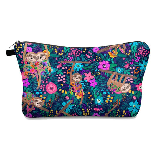 Vibrant Sloths Cosmetic Bag