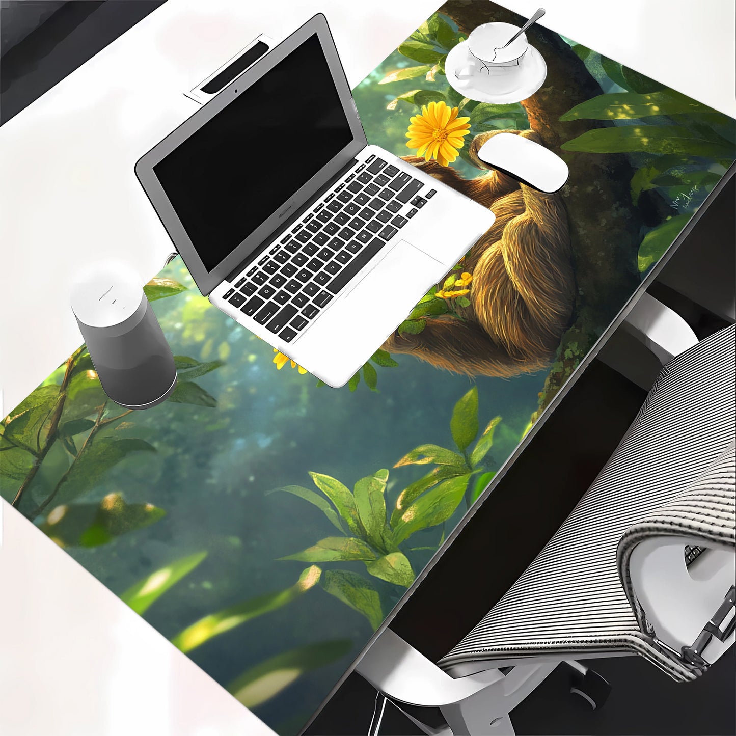 Sloth Themed Desk Mat