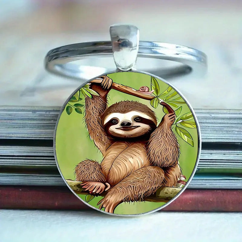 Sloth Keychain