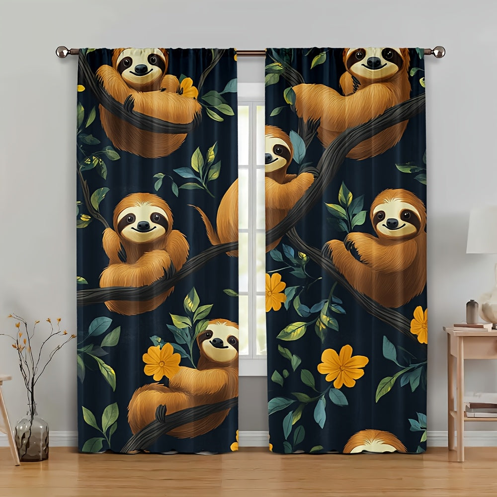 Sloth Curtains