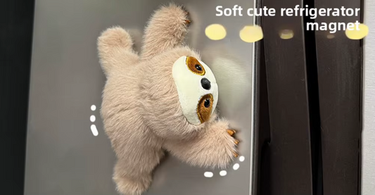 Sloth Plush Toy Refrigerator Magnet product photo 1