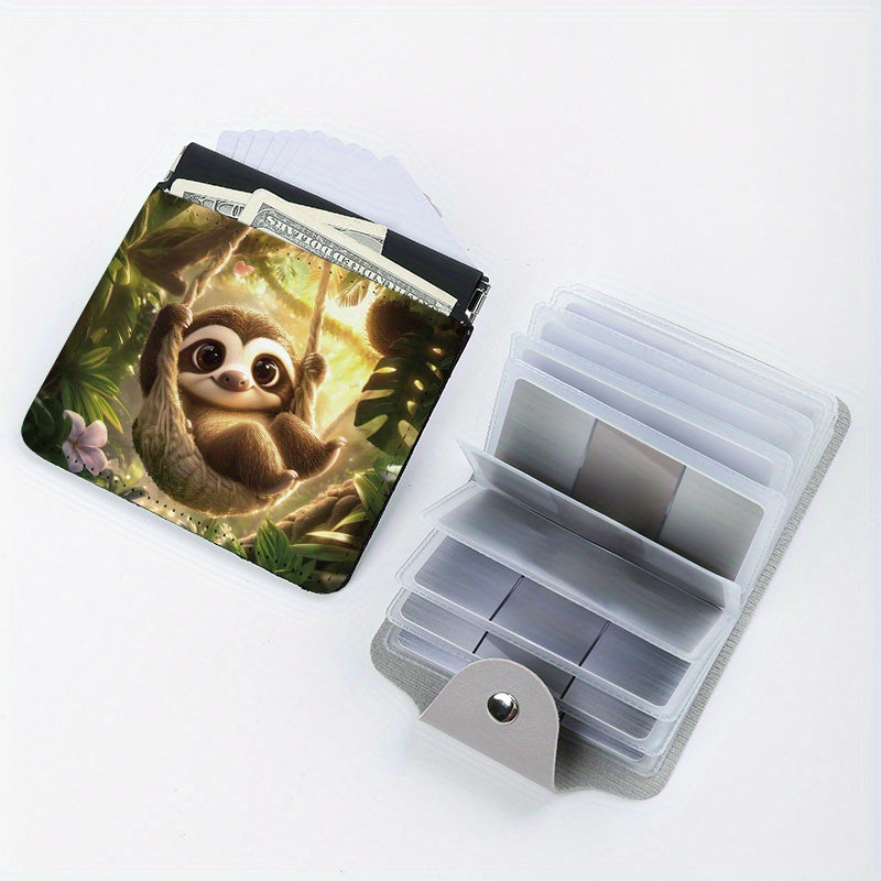 Sloth Hammock Card Wallet