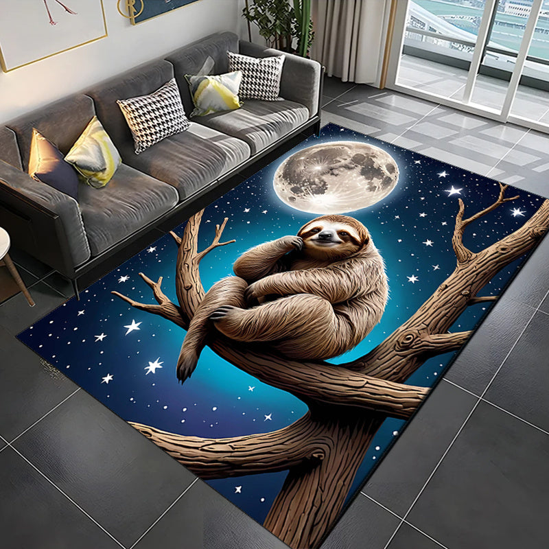 Stunning Sloth in a tree under the Moonlight Carpet