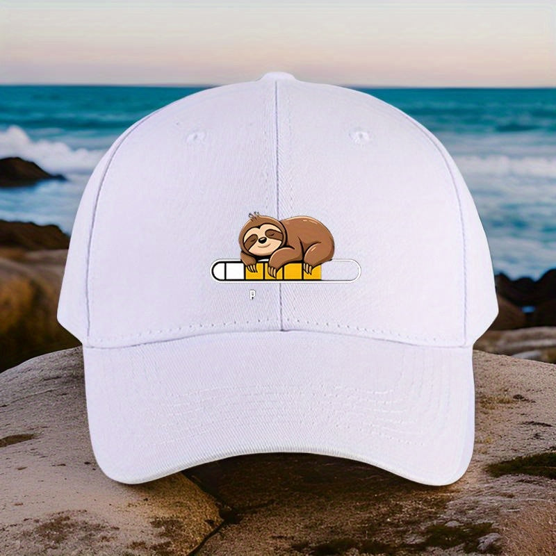 Adjustable Sloth Baseball Cap