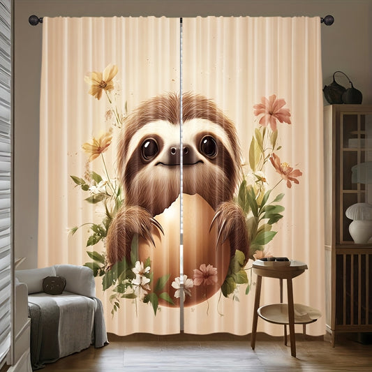 Sloth Curtains