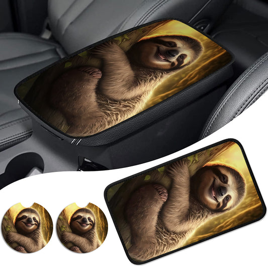 Sloth Car Accessories Set