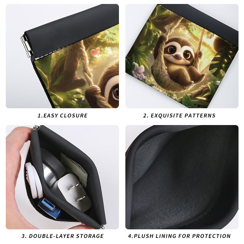 Sloth Hammock Card Wallet