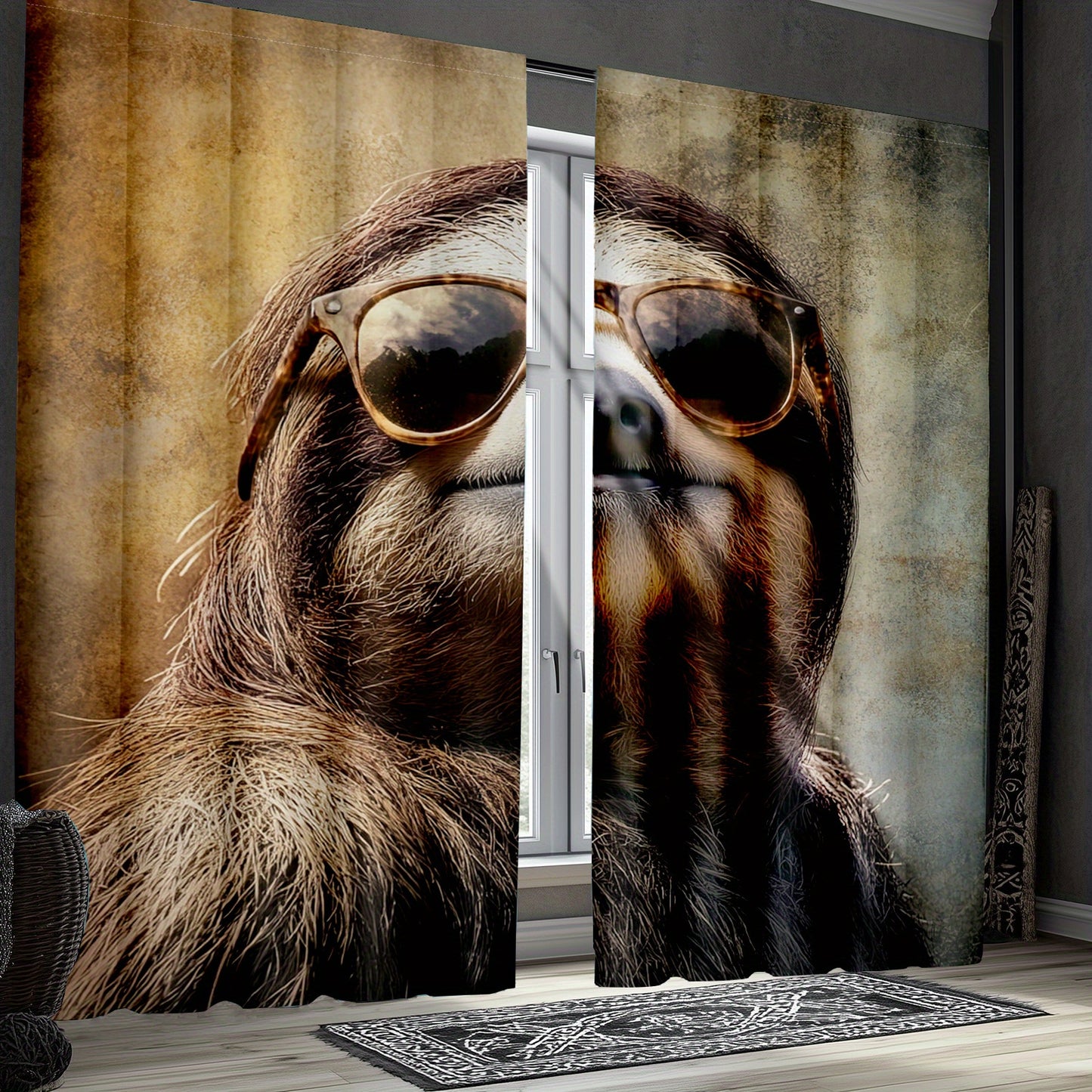 Sloth Curtains