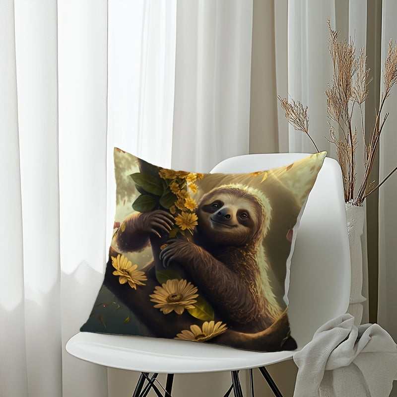 Sloth Cushion Cover