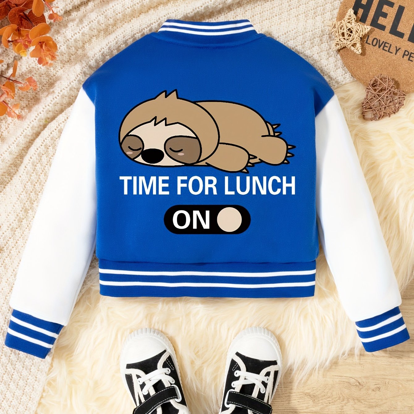 Time For Lunch Sloth Jacket