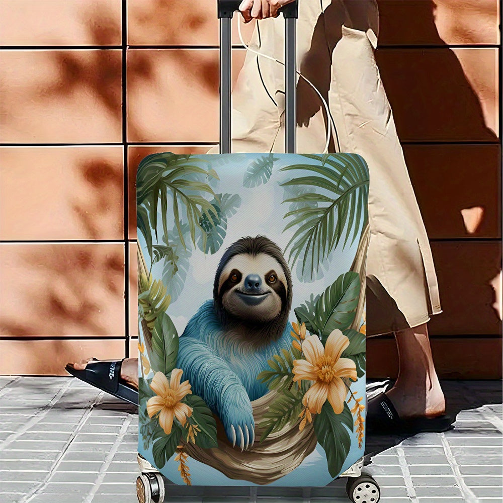 Beach Sloth Luggage Cover