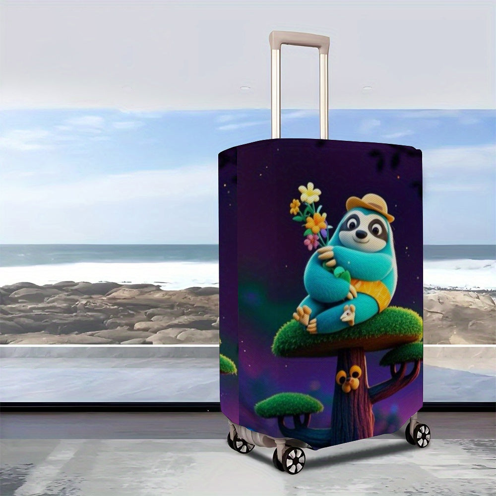 Sloth Luggage Suitcase Cover