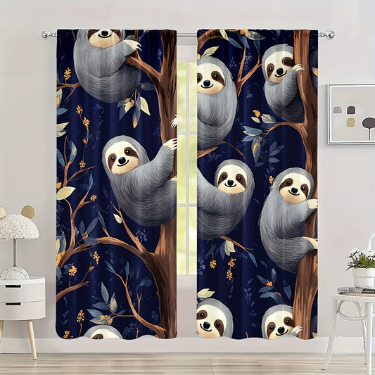 Sloth Blackout Curtains