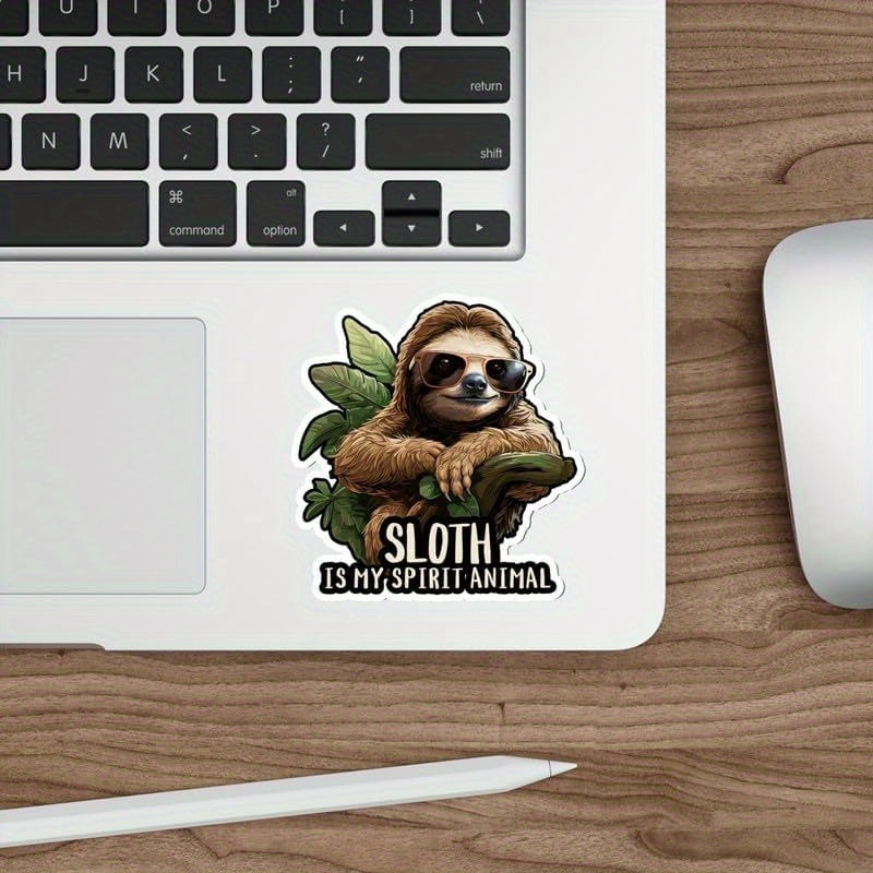 Sloth Is My Spirit Animal Weatherproof Sticker