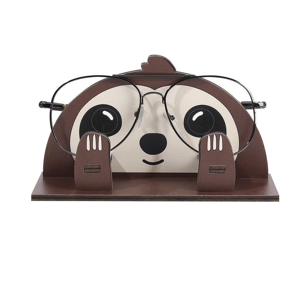 Stylish Wooden Eyeglass Stand