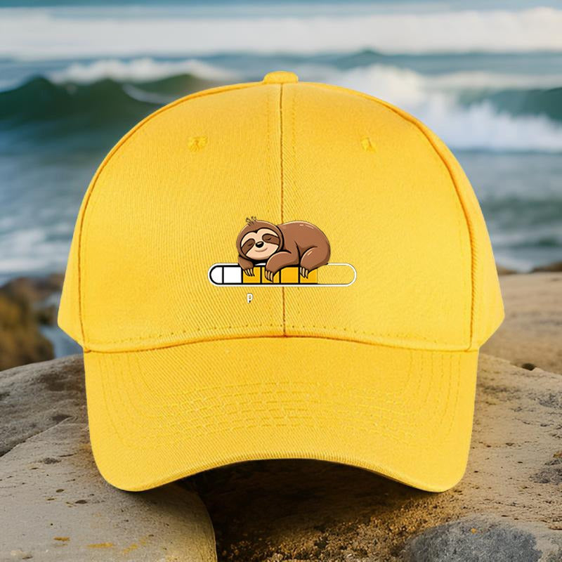 Adjustable Sloth Baseball Cap