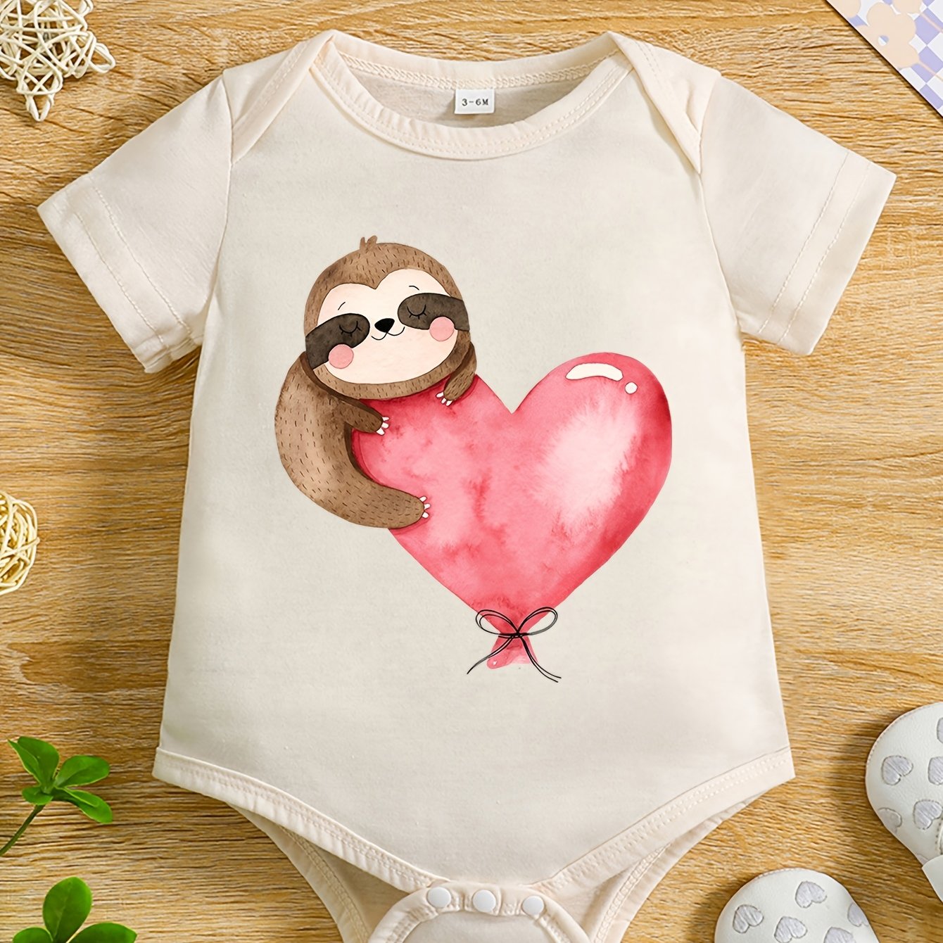 Sloth Love, Baby Romper