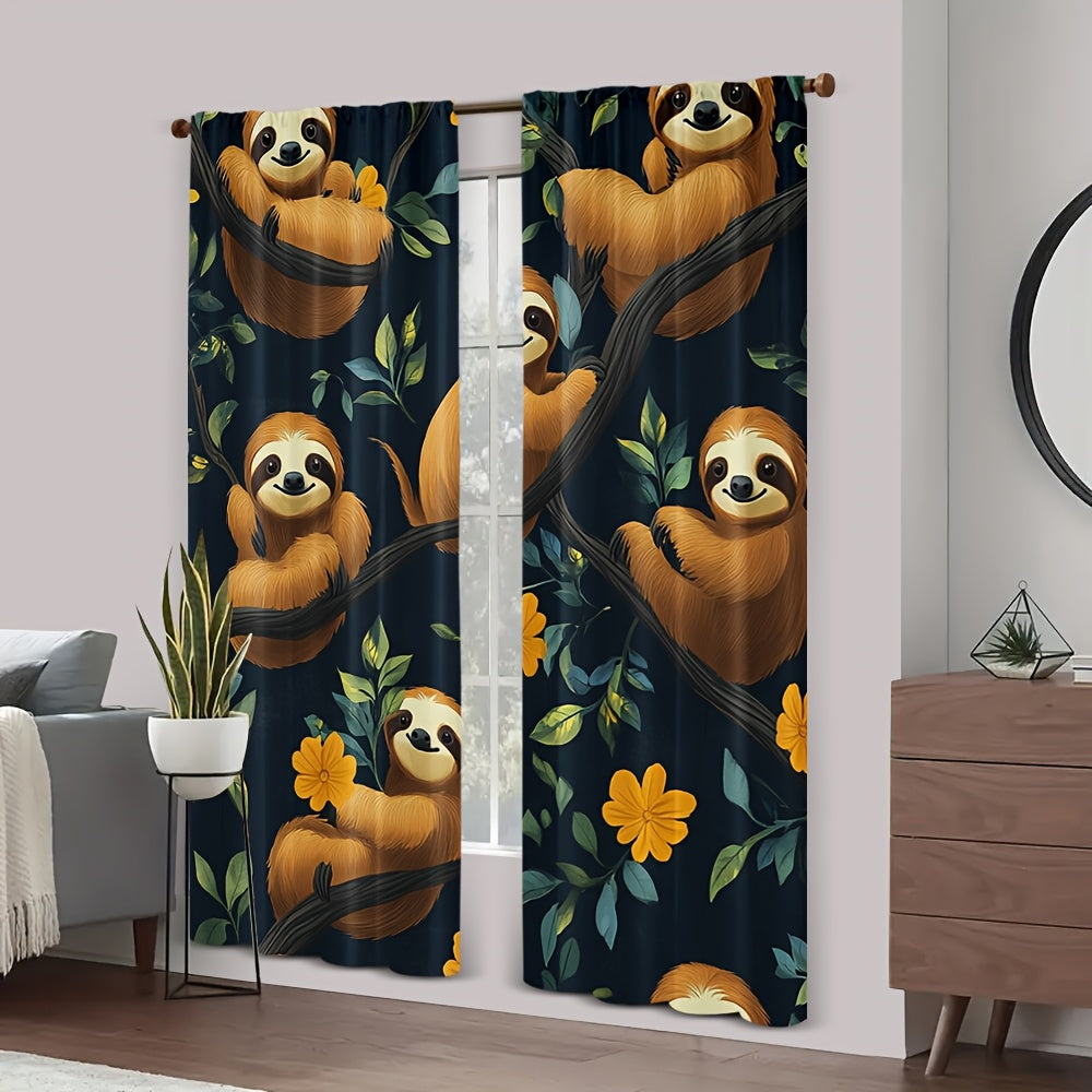 Sloth Curtains