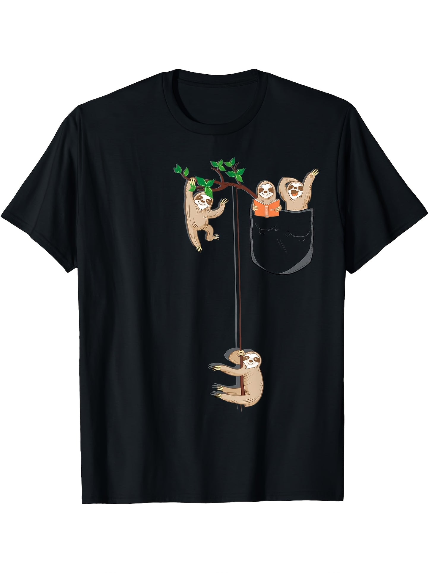 Happy Sloth Family T-Shirt