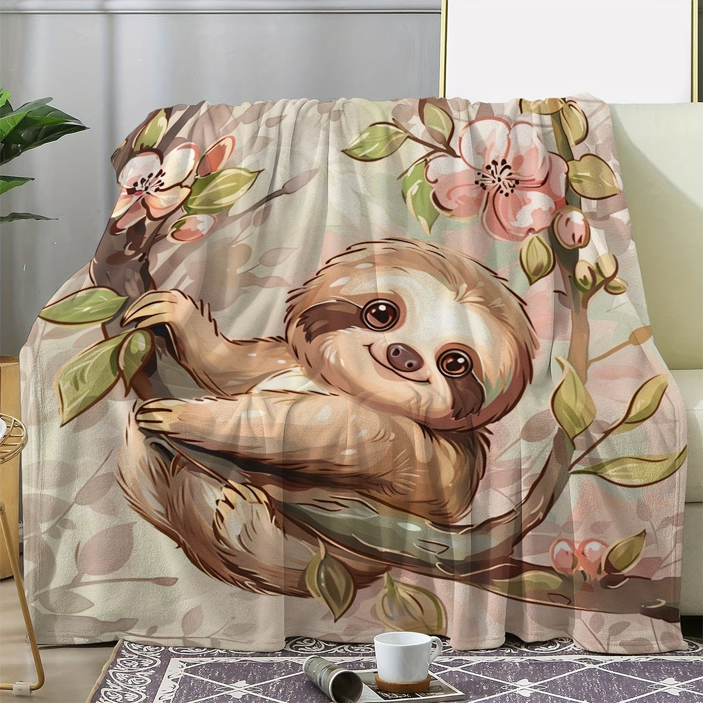 Cozy Sloth Blanket