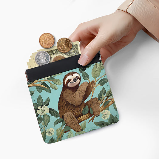 Sloth Money Purse