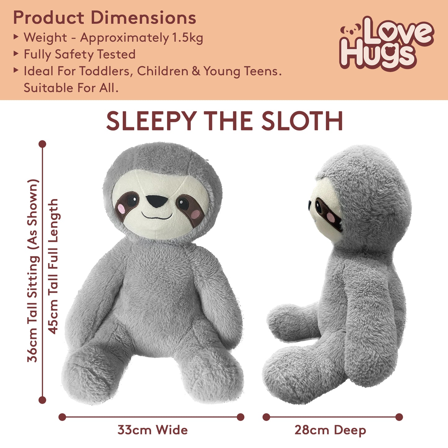 Sloth Plush Toy