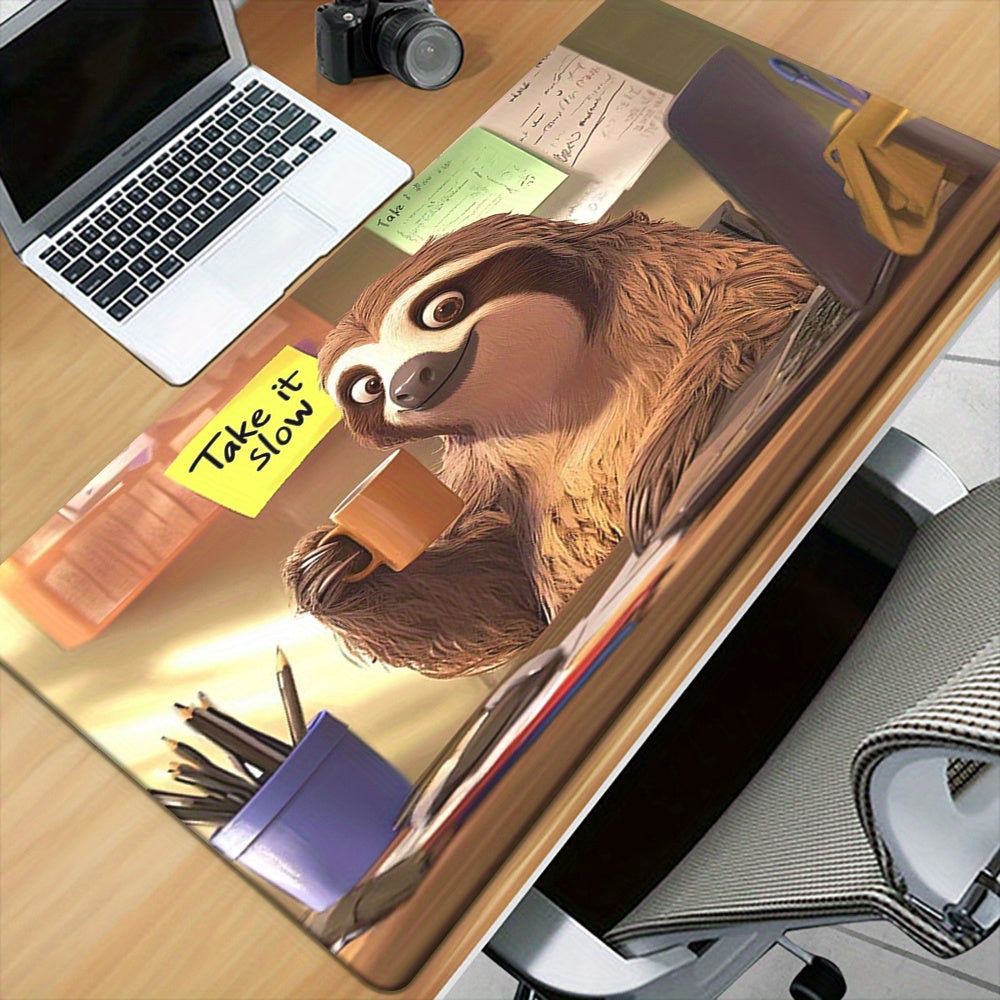 Large Sloth Desk Pad