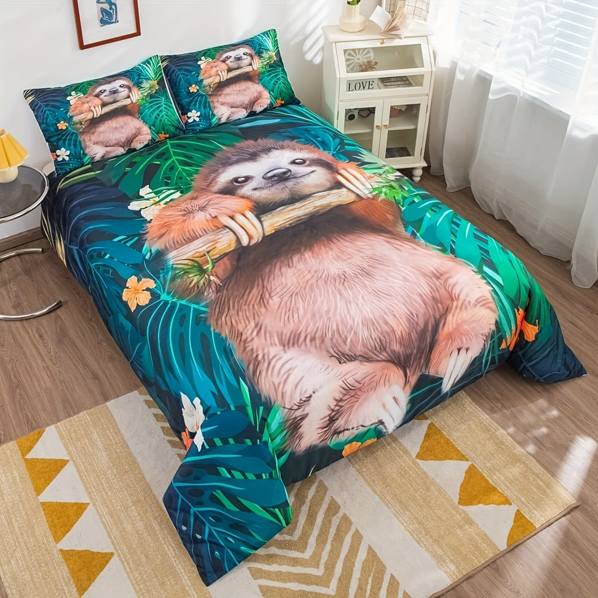 Sloth Bedding Set