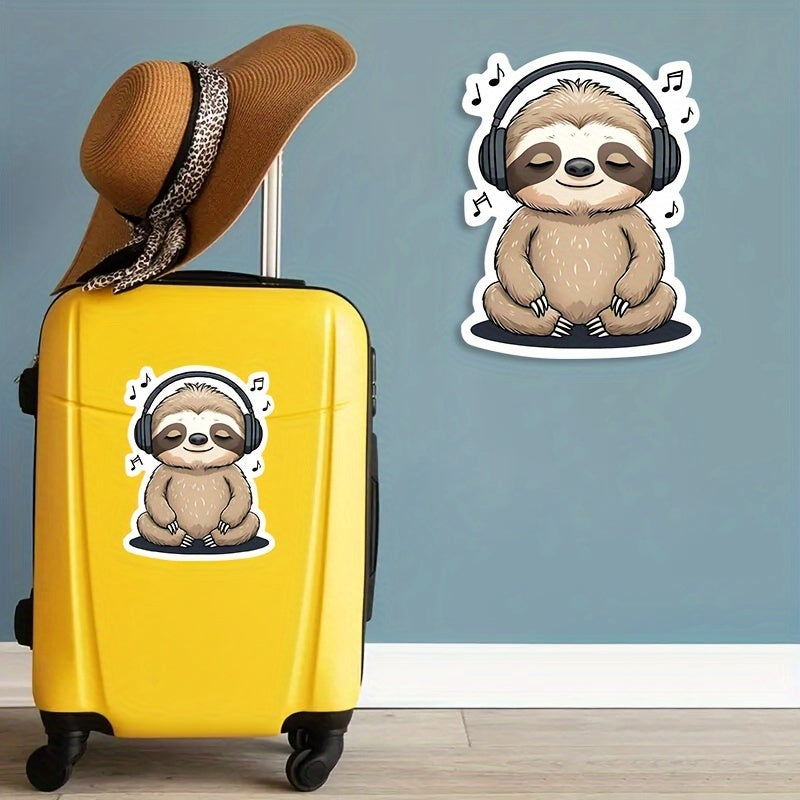 Musical Sloth Stickers