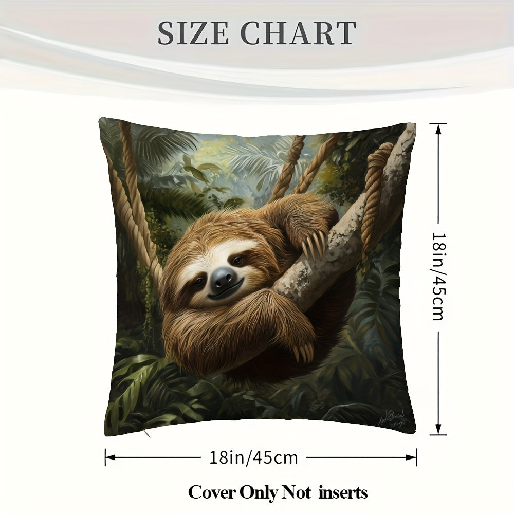 Sloth Cushion Cover