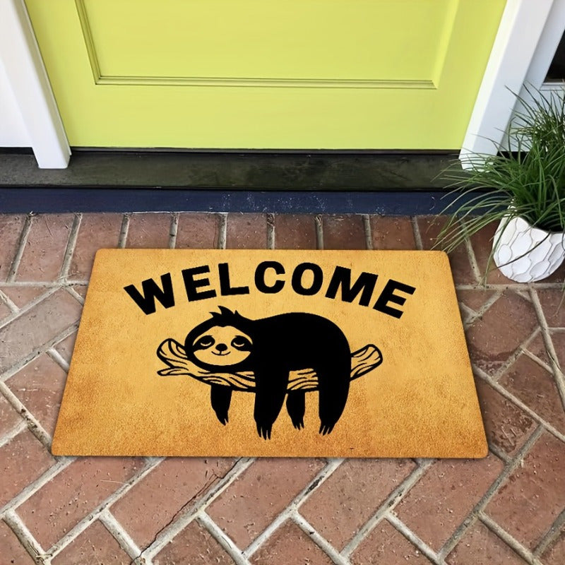 Sloth Welcome Mat