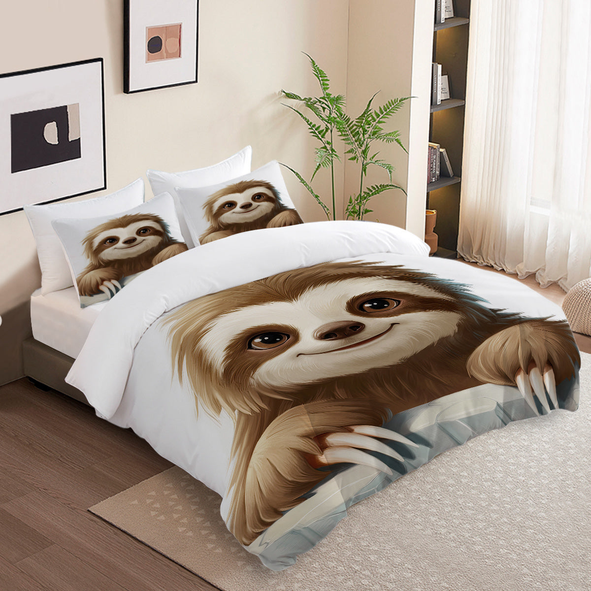 Sloth Bedding Set