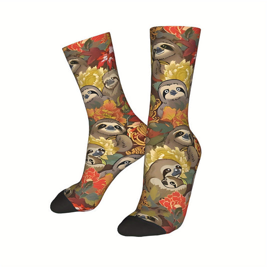 Sloths Autumn Crew Socks