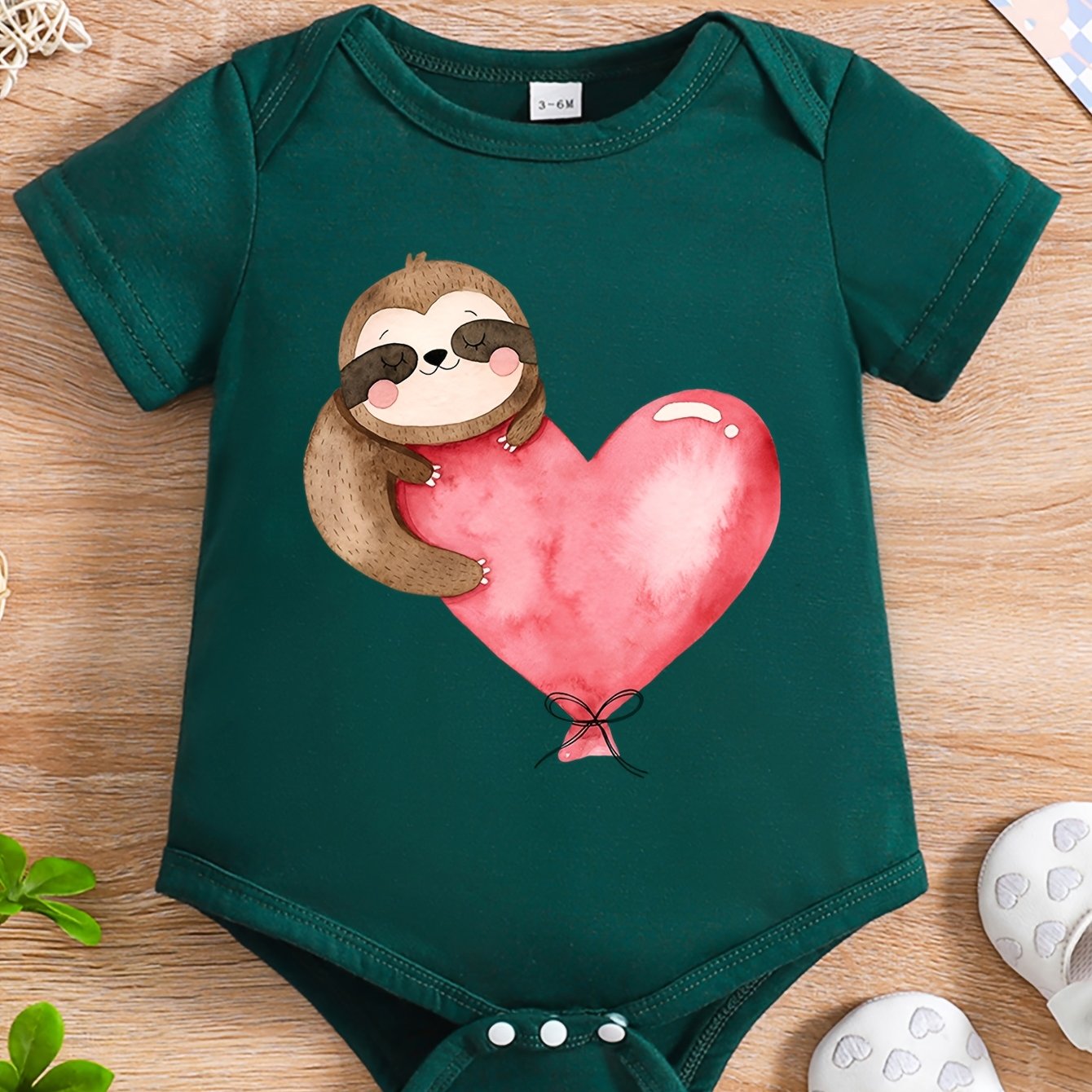 Sloth Love, Baby Romper